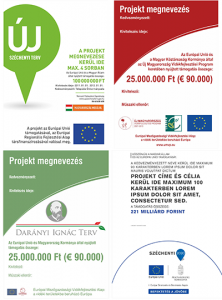 Projekttábla Varga Dekor